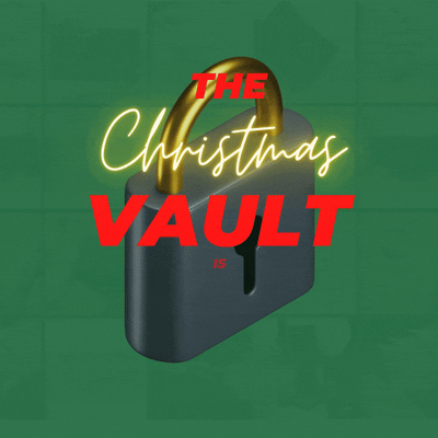 NOGU Firefly Glass Vault collection graphic with a dark gray vault lock and gold shackle on a green background.