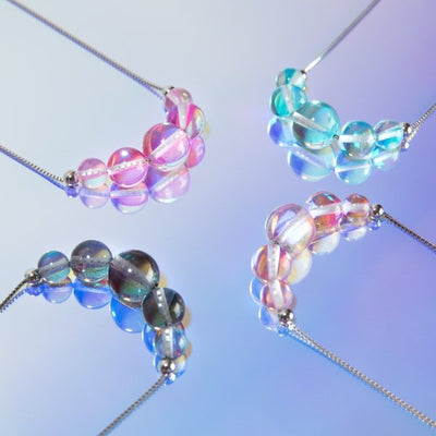 GALAXY GLASS NECKLACES - NOGU.studio