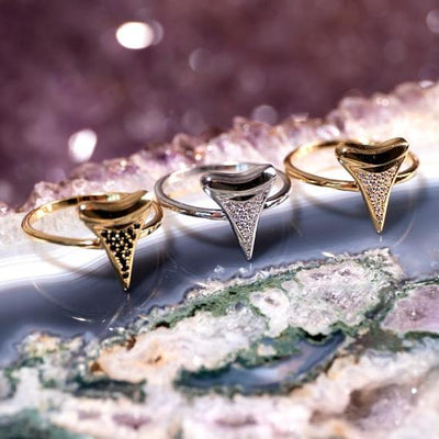 SHARK TOOTH RINGS - NOGU.studio