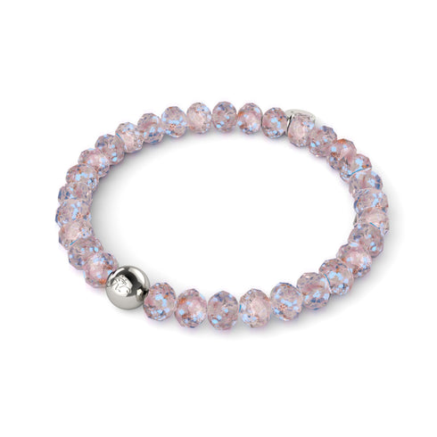 Lavender Frost | Firefly Glass Diamonds Snow Globe Bracelet