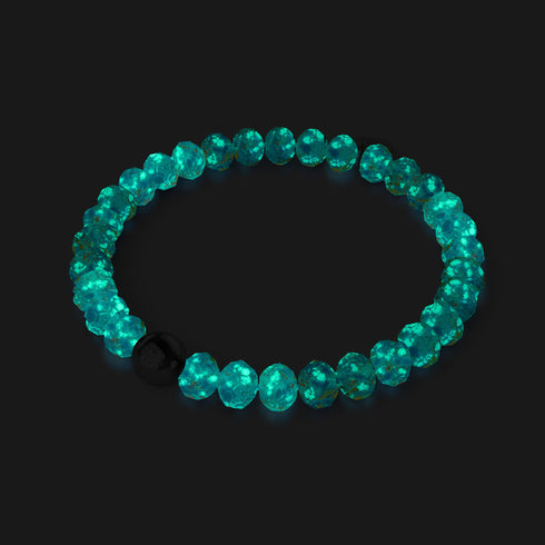 Lavender Frost | Firefly Glass Diamonds Snow Globe Bracelet