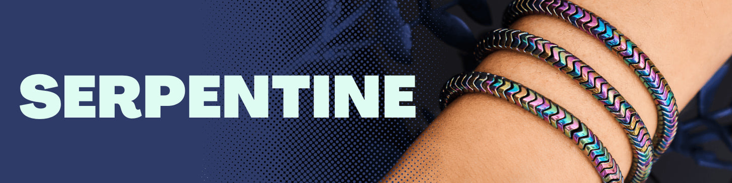 SERPENTINE BRACELETS & NECKLACES
