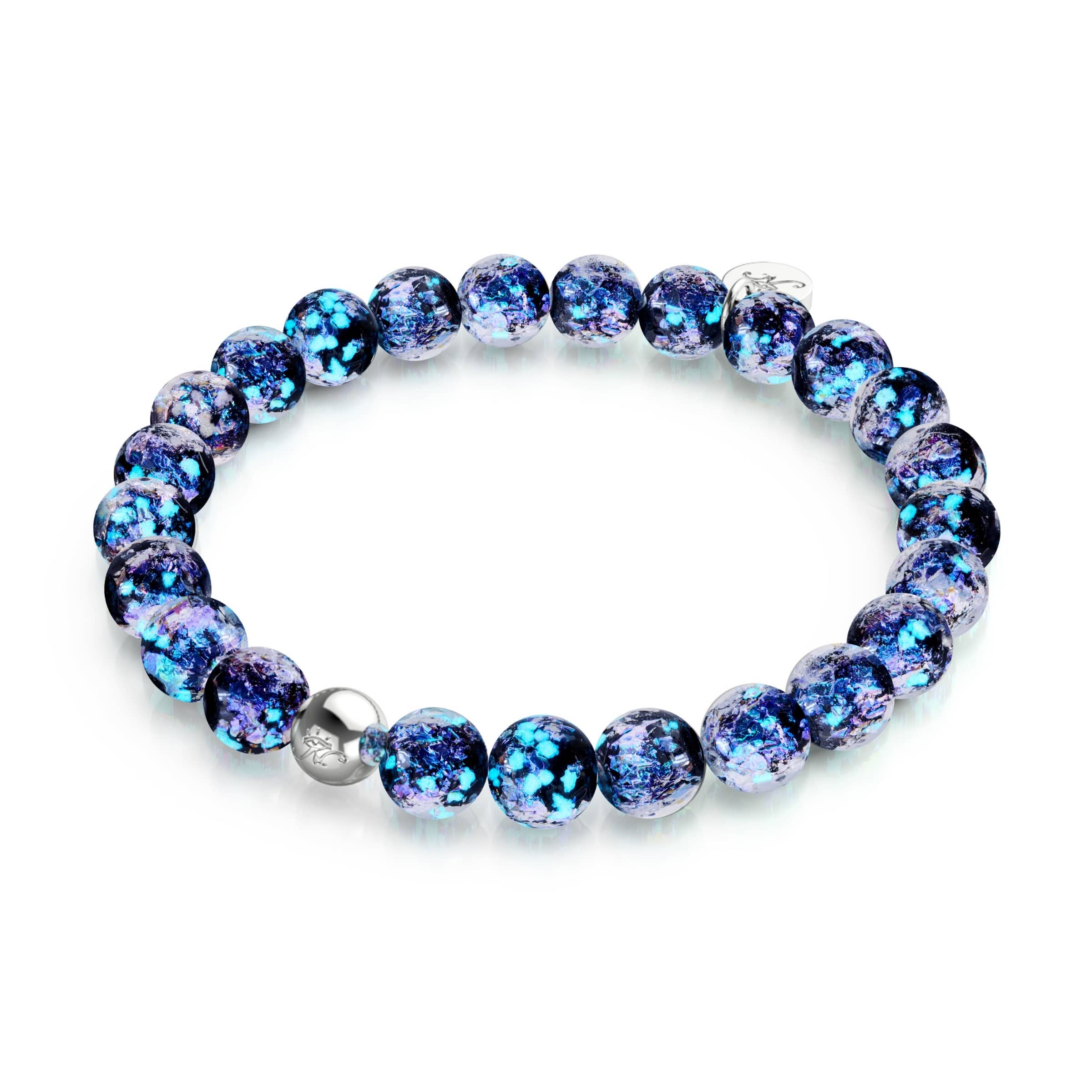 Neon Blueberry Potion | Firework Glass Neon Bracelet