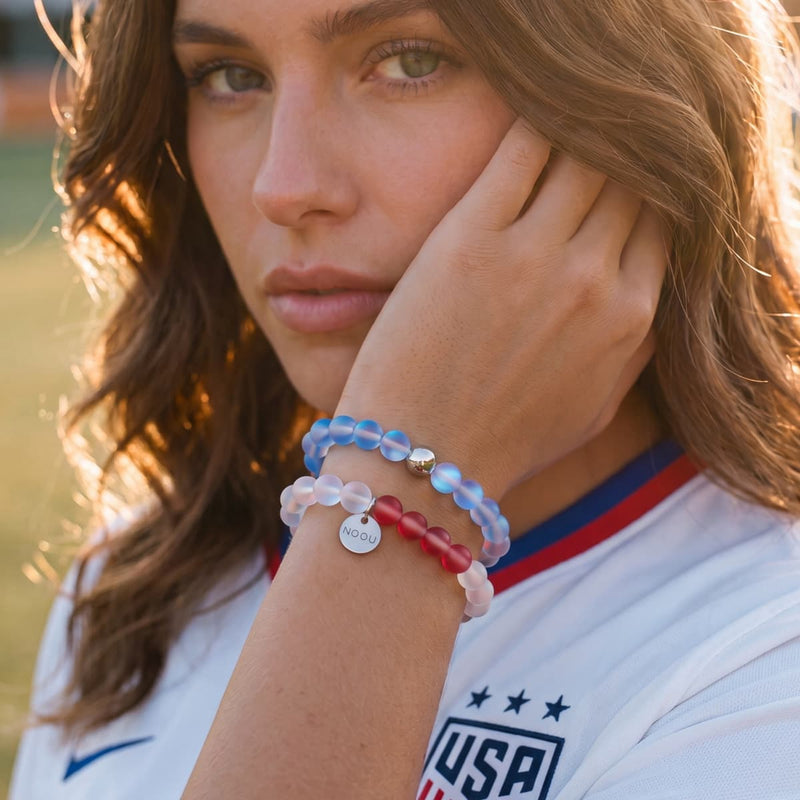 USA | Mermaid Glass Nations Bracelet