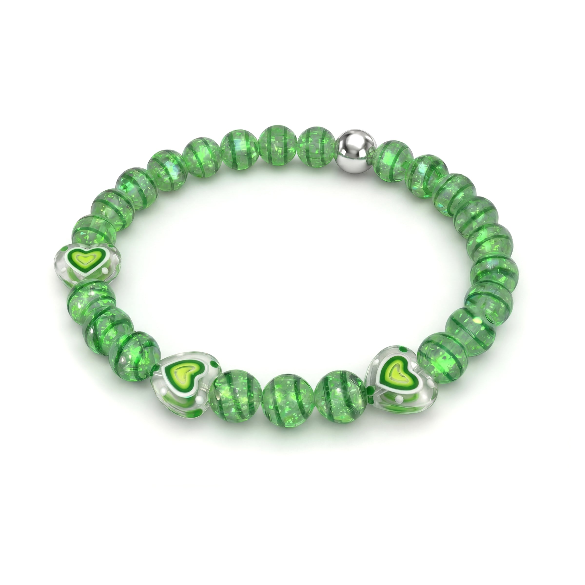 Mint Heartbreaker | Firework Glass Sugar Bracelet