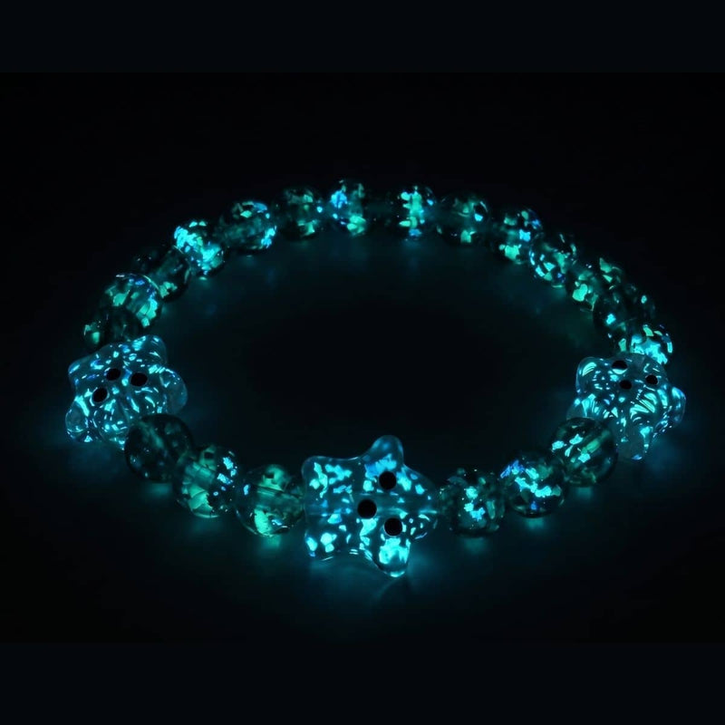 Garden Spectre | Silver | Firefly Glass Ghost Bracelet