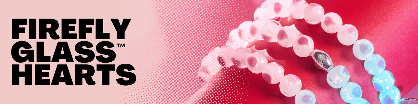 FIREFLY GLASS HEARTS ESSENCE BRACELETS