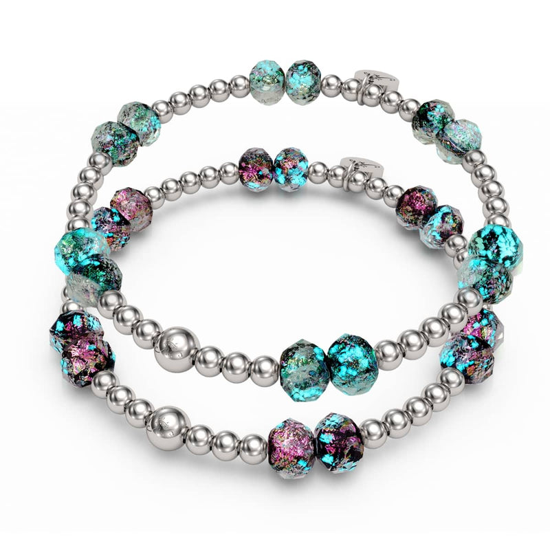 Resolution Rituals | Firework Glass Diamonds Potion Bracelet 2-Set