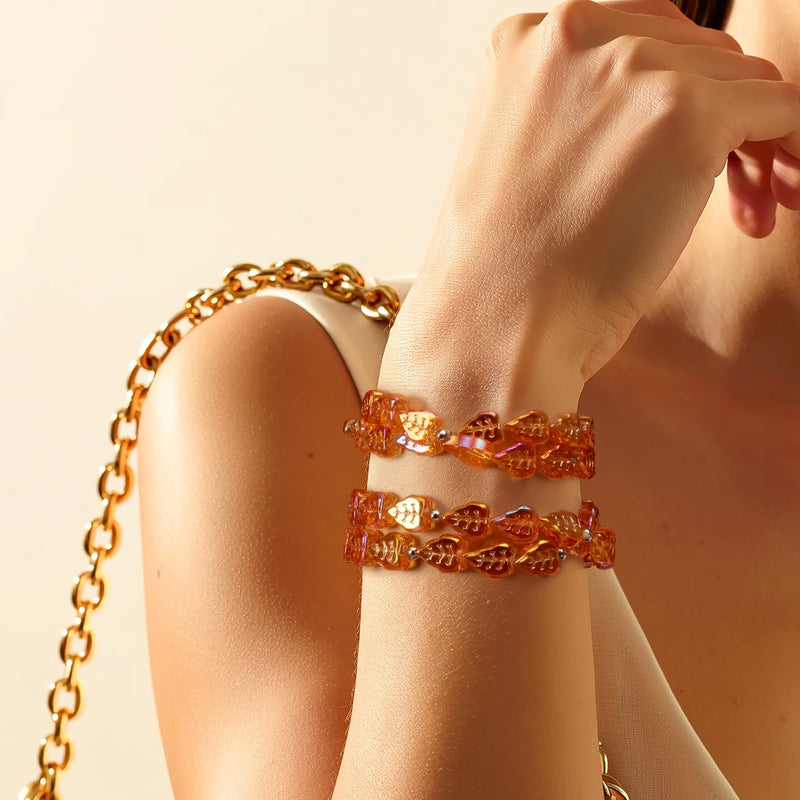 Sunfire | .925 Sterling Silver | Leaf Wrap