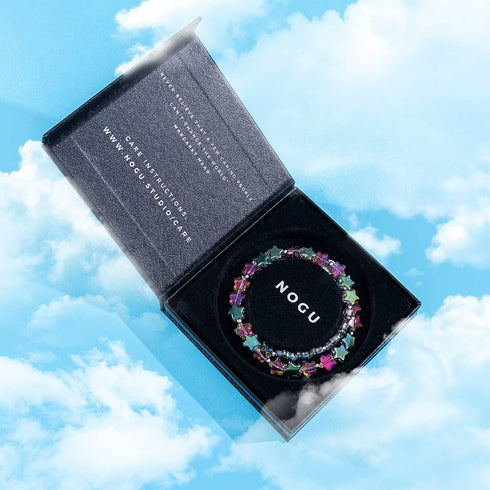 Purple Stardust  | .925 Sterling Silver | Star Wrap