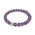 Amethyst Ice | Firework Glass Ice Drop Bracelet