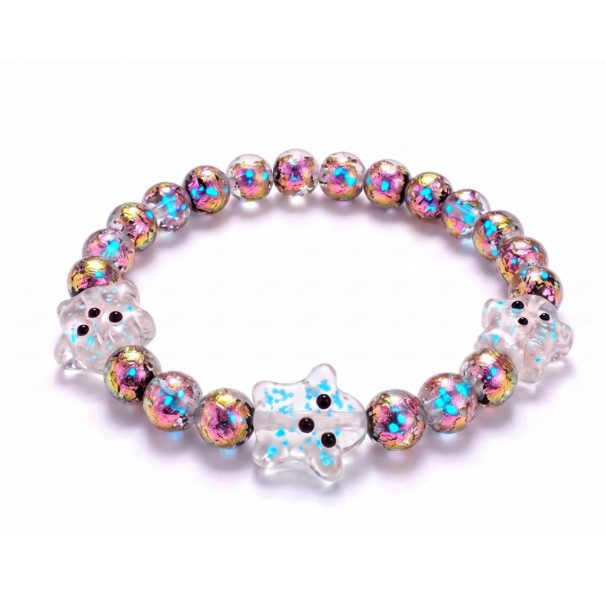 Pink Potion | Firework Glass Ghost Bracelet
