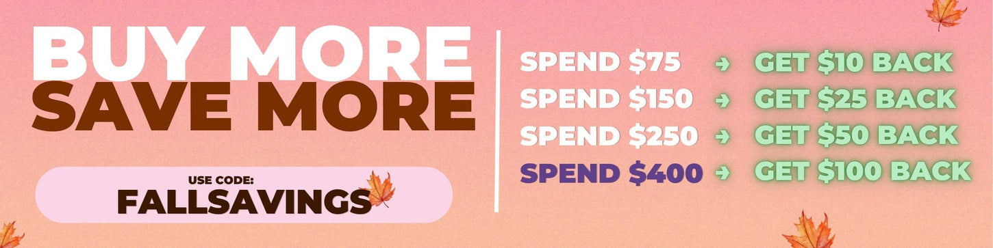 FALL SAVINGS