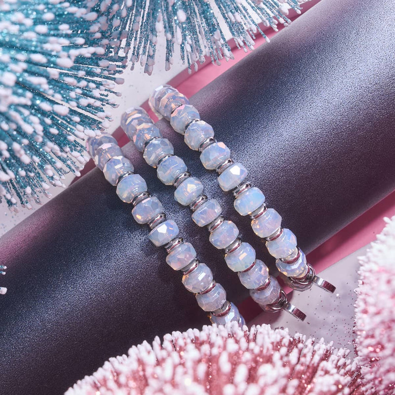 Radiant Facets Crystal Bracelet 2-Set