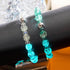 Turquoise | Firefly Glass Snow Globe Bracelet