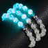 Whiteout | Firefly Glass Snow Globe Bracelet
