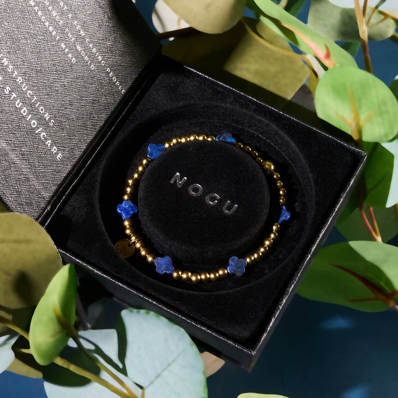 Midnight Treasure | Gold | Clover Essence Bracelet