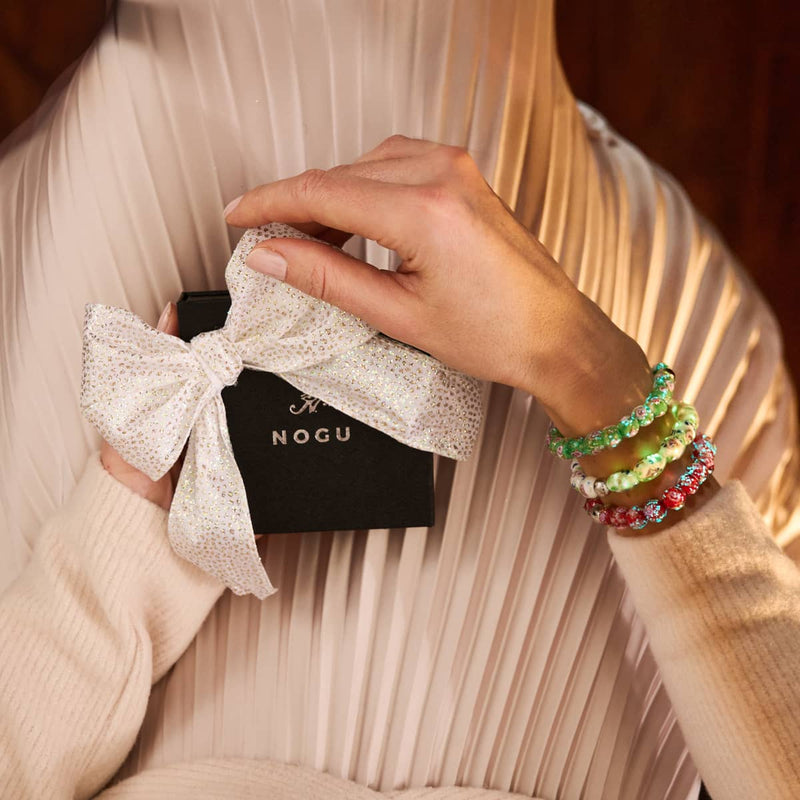 Winter Garden | .925 Sterling Silver | Firefly Glass Garden Bracelet