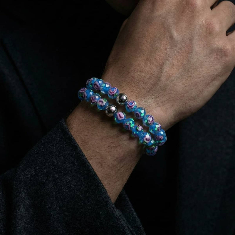 Hyacinth | Firefly Glass Diamonds Bracelet