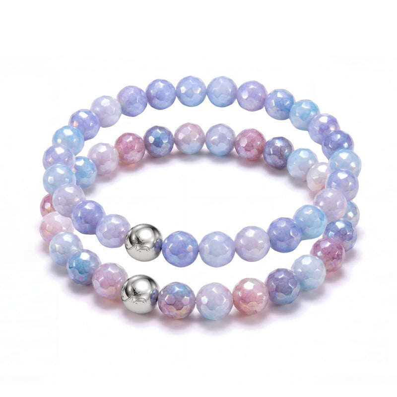 Stardust Glimmer | Prisma Pop Ombre Bracelet 2-Set