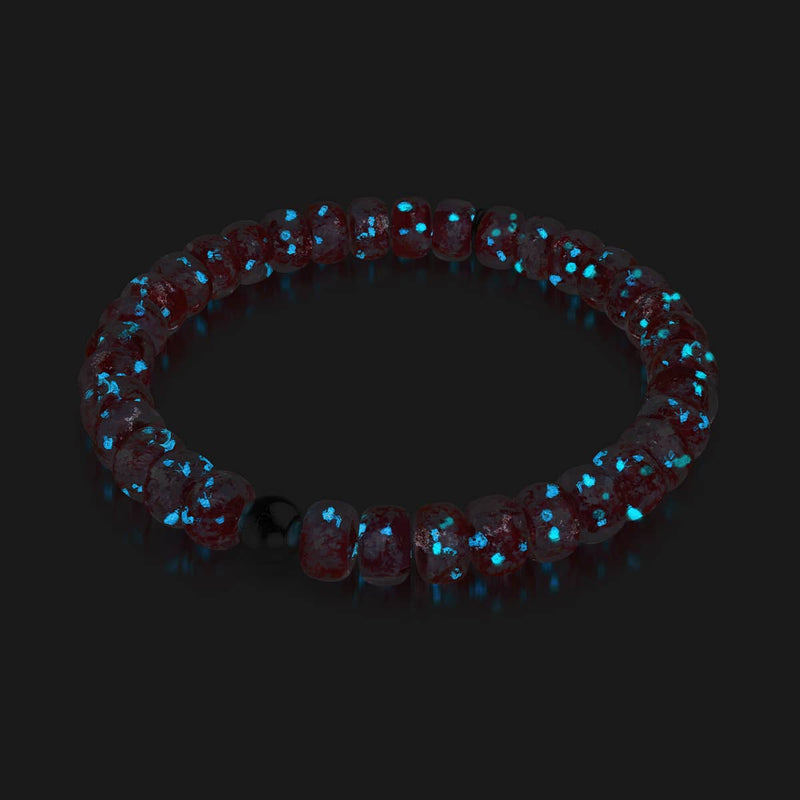 Ruby Spark | Firefly Glass Foil Bracelet
