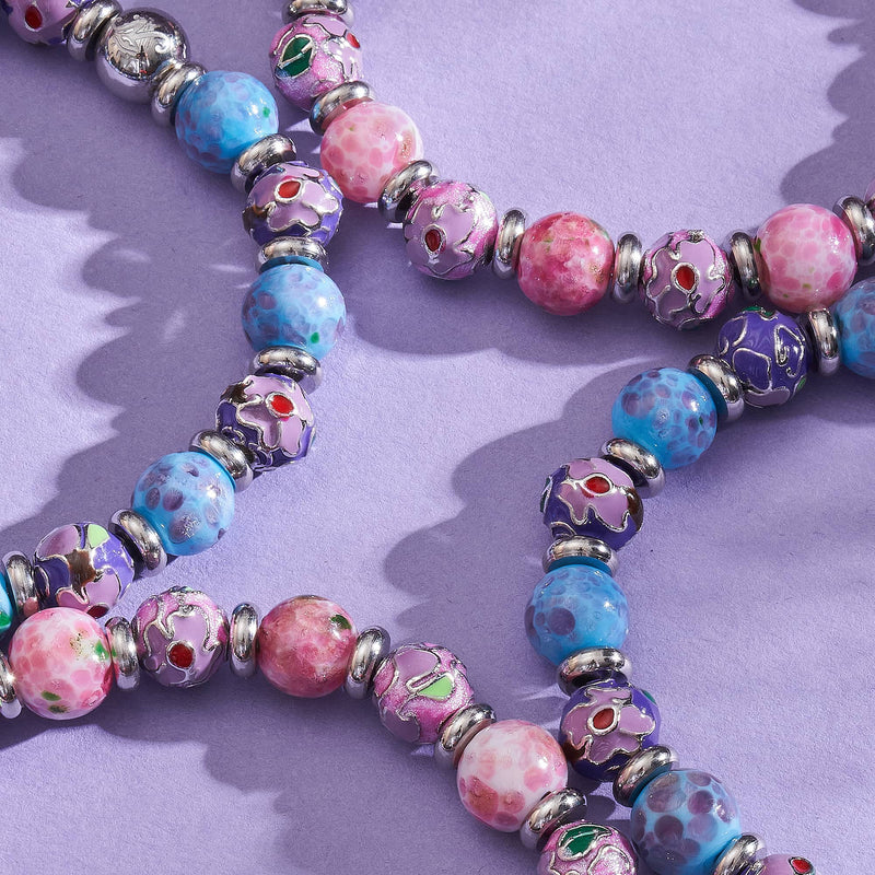 Amara Bloom Enamel Bracelet 2 Set
