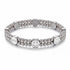 Silver x White Luminous Enamel | Smile Bracelet