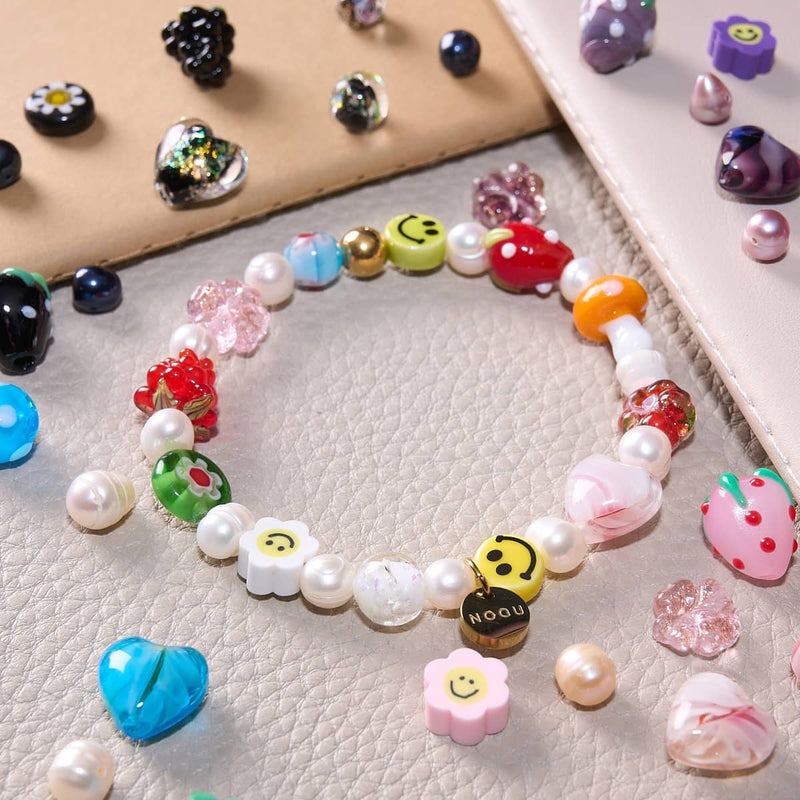 Rainbows & Pearls | Beautiful Chaos Bracelet x 14k Gold