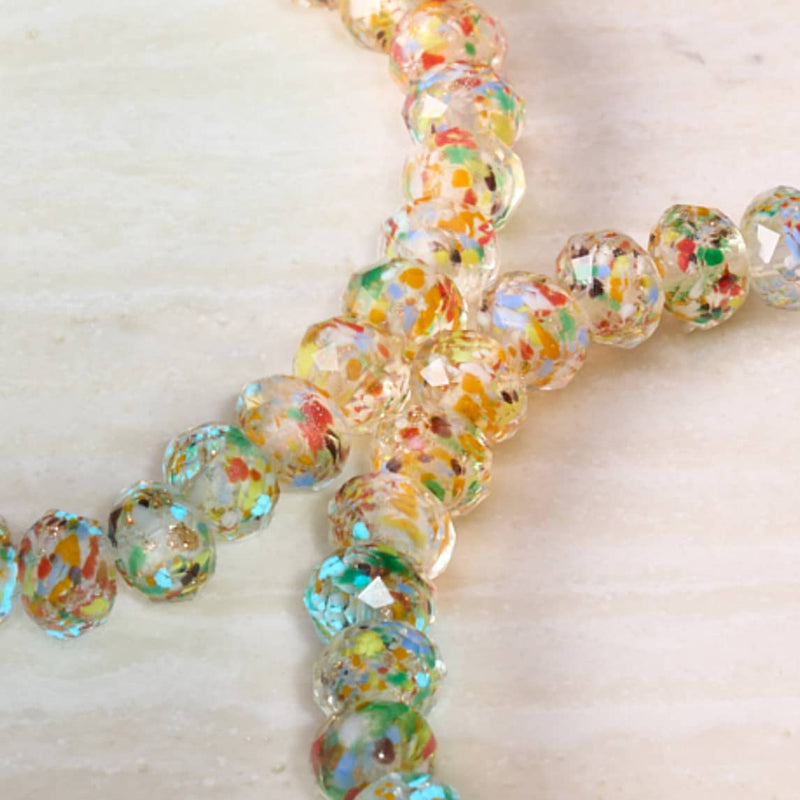 Confetti Crystal | Firefly Glass Diamonds Bracelet