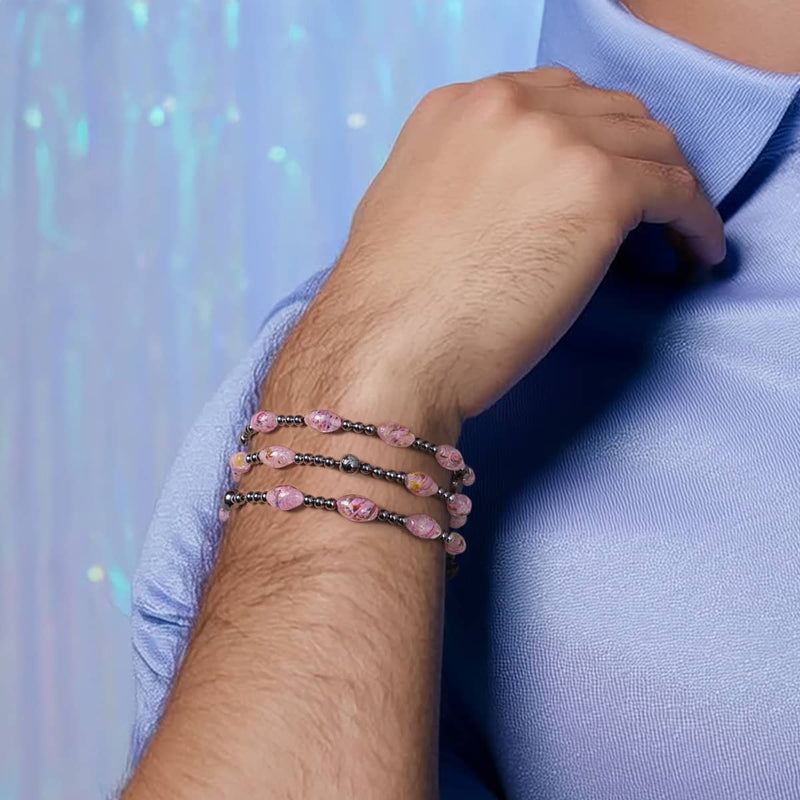 Strawberry Garden | Lunar Glass Bloom Bracelet