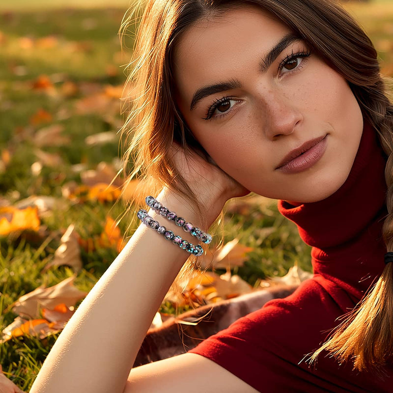 Violet Potion | Firework Glass Neon Bracelet