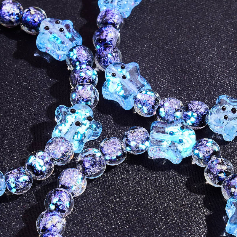 Blue Potion | Firework Glass Ghost Bracelet