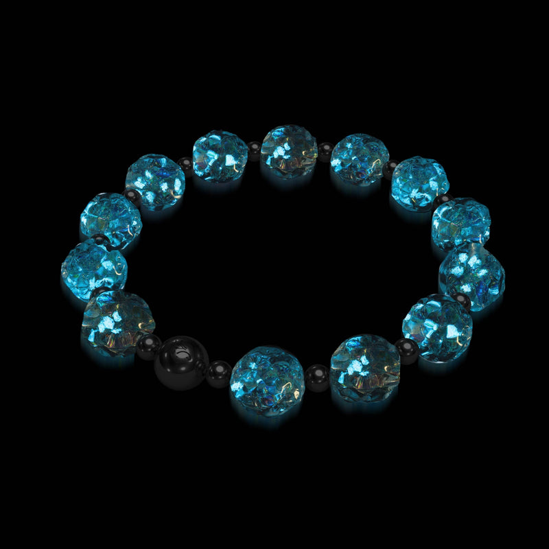 Rainbow Ice Storm | Firework Glass Ice Drop Bracelet 2-Set