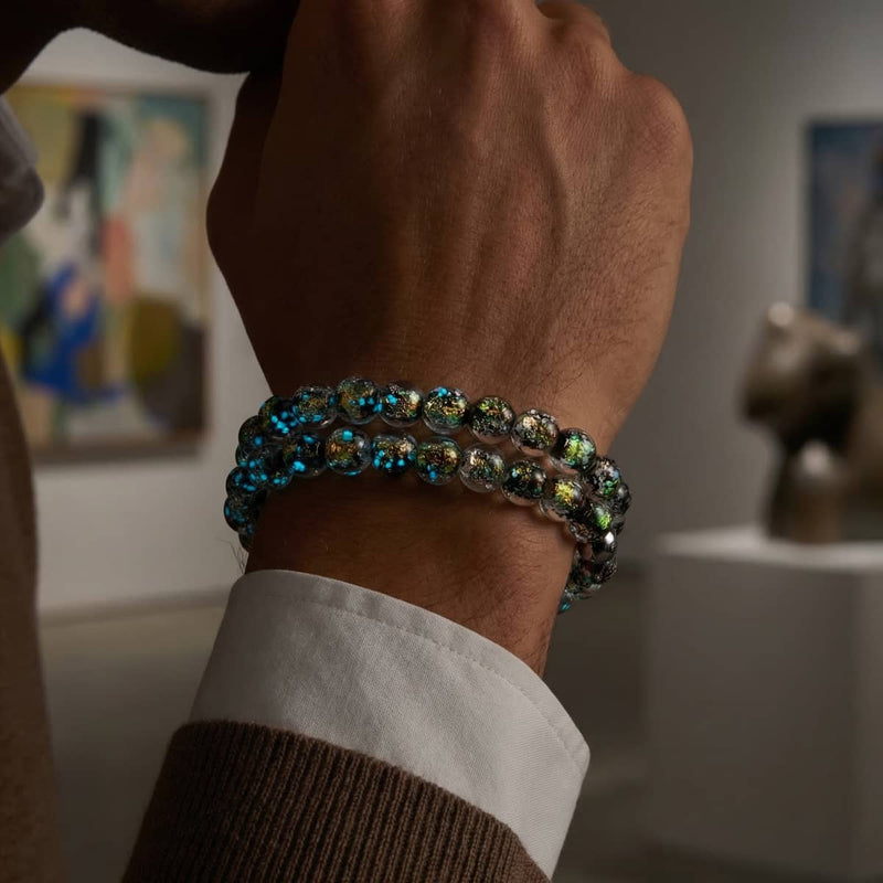 Gilded Potion | Firework Glass Neon Bracelet