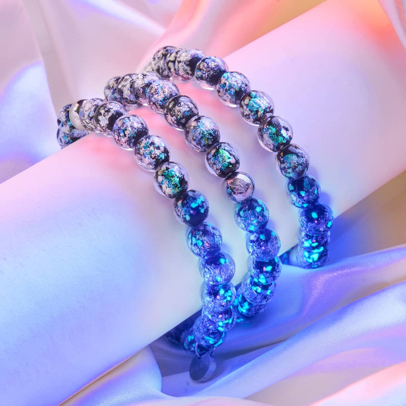 Teal Potion | Firework Glass Neon Bracelet