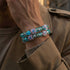 Teal Heartbreaker | Firework Glass Sugar Bracelet