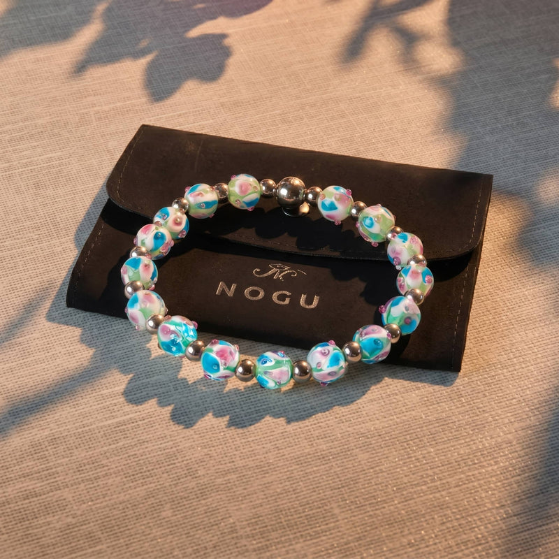 Firefly Glass Tulip Bracelet