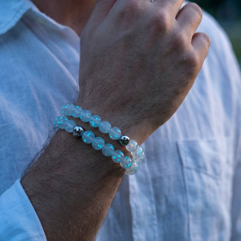 Pink Wave | Firefly Glass Tide Bracelet