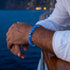 Mediterranean Wave | Firefly Glass Tide Bracelet