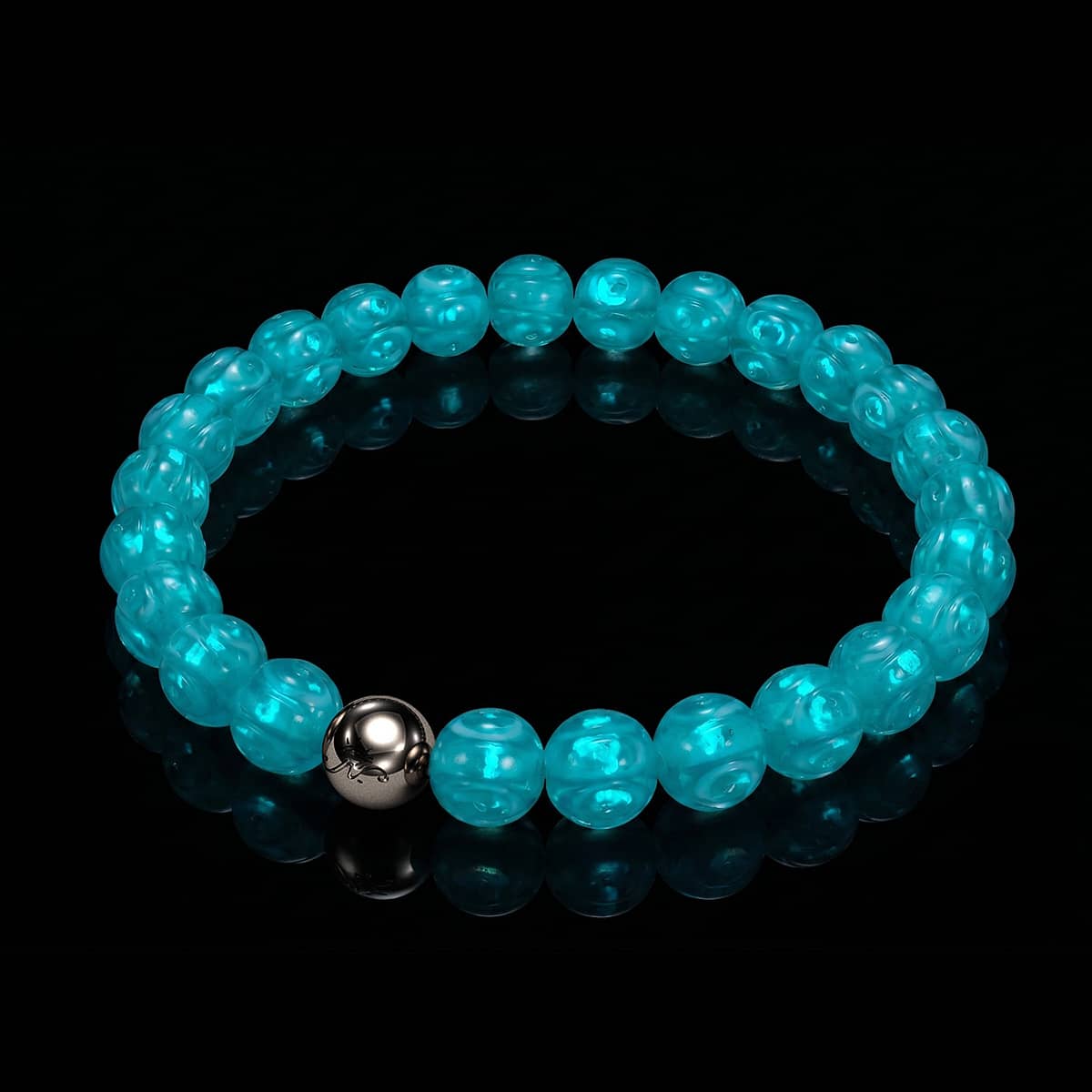 Seafoam Wave | Firefly Glass Tide Bracelet