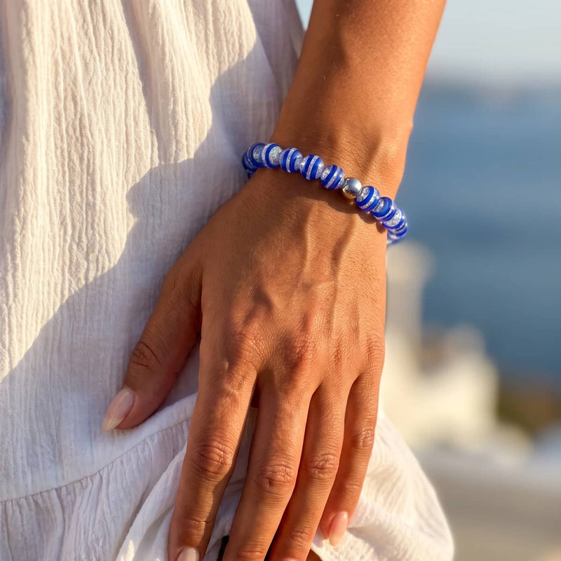 Sapphire Sorbet | Firework Glass Sugar Bracelet