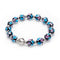 Blueberry | Firefly Glass Tulip Bracelet