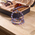 Twilight Bloom | Firefly Glass Tulip Bracelet