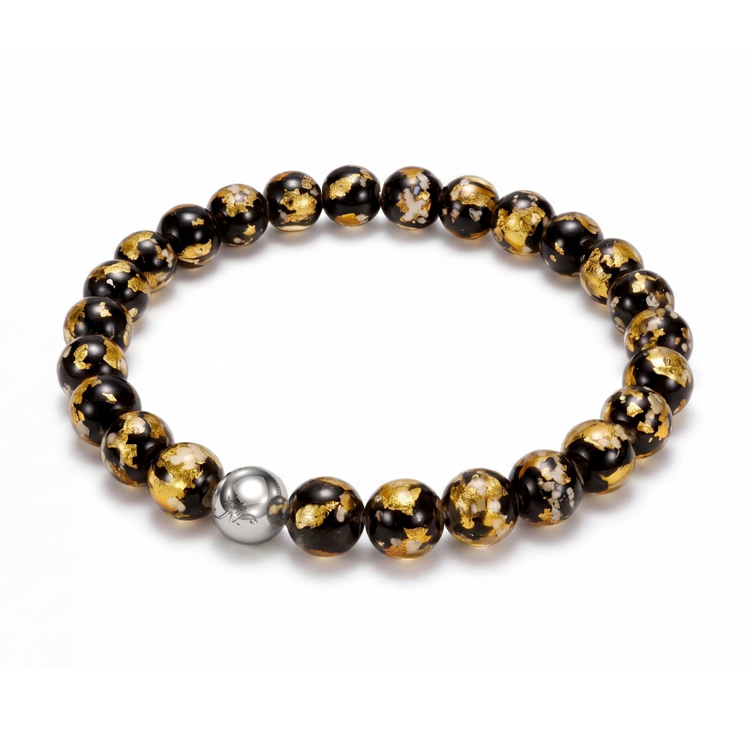 Golden Eclipse | Lunar Glass Bracelet