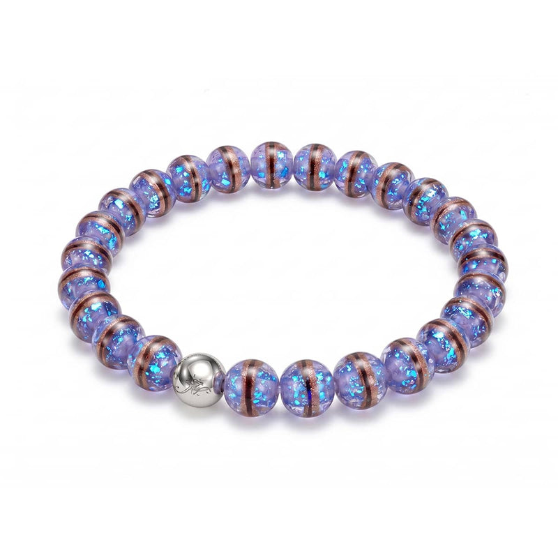 Caspian Blue | Tiger Glass Bracelet