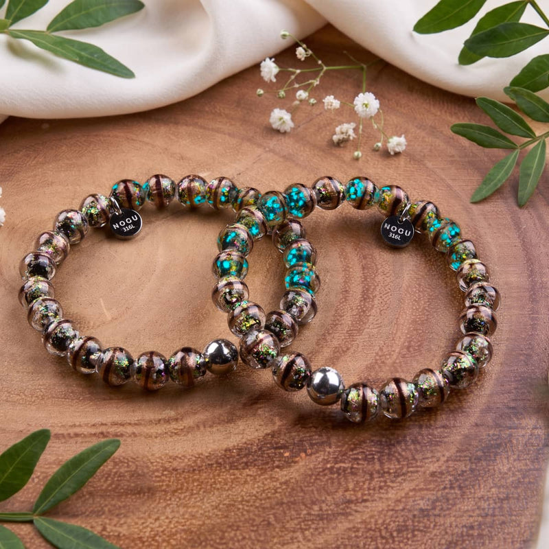 Bronze Bengal | Tiger Glass Bracelet