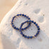 Midnight Sapphire | Firework Glass Orbit Bracelet