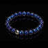 Midnight Sapphire | Firework Glass Orbit Bracelet