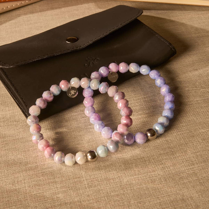 Stardust Glimmer | Prisma Pop Ombre Bracelet 2-Set