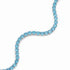 Topaz Crystal x Rhodium | Tennis Club Bracelet